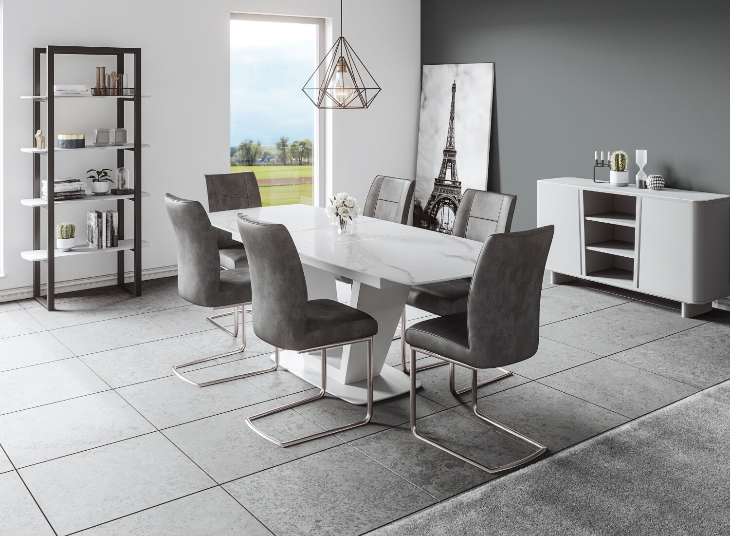 Avola Coffee Table White